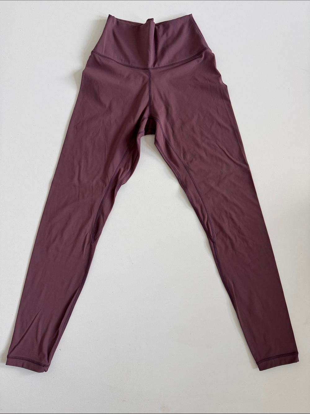 High-Waist Performance Leggings - Plum
